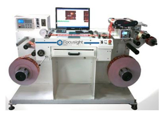 1.6 Ton Etiket Muayene Makinesi, Baskı Muayene Makinesi 2600mm × 1100mm × 1700mm