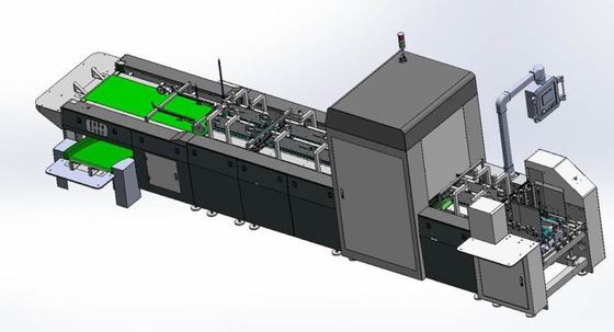 Maksimum 500mm Boyut İçin Baskılı Bisküvi Kutuları Yüksek Doğruluk Odaklı Muayene Makinesi